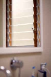 Breezway Louvres in bathrooms